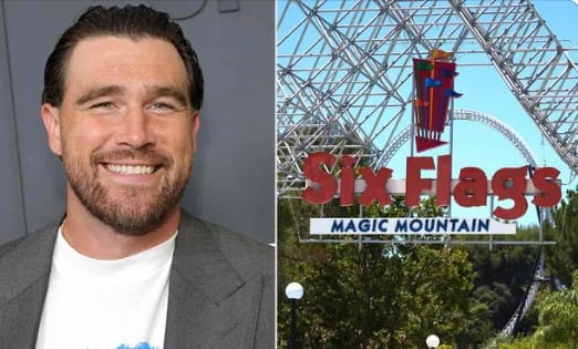 Travis Kelce Becomes Investor in Six Flags Amusement Parks