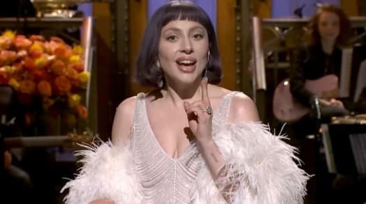 Lady Gaga Jokes About Joker 2 Razzie Award During SNL Monologue