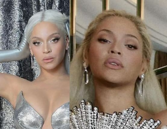 beyonce platinum blonde