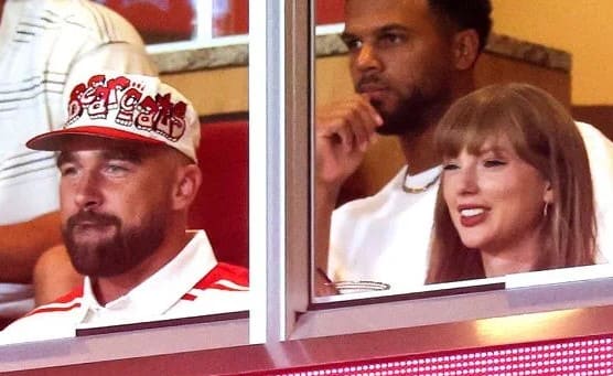 Taylor Swift and Travis Kelce Attend Kansas City Football Game After Engagement