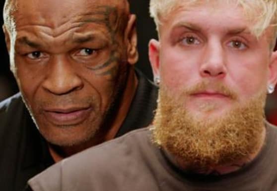 Why Was Mike Tyson Biting Glove In Jake Paul Fight
