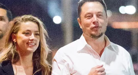 elon musk and amber heard