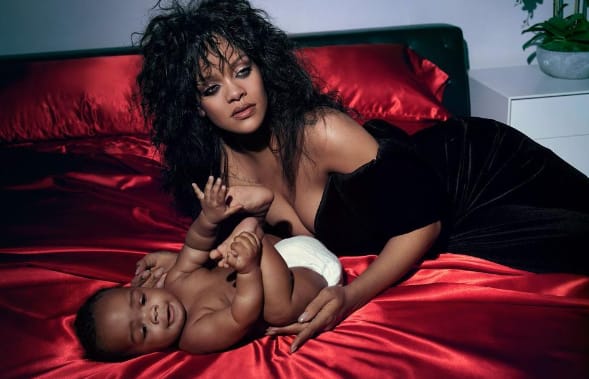 Rihanna and baby