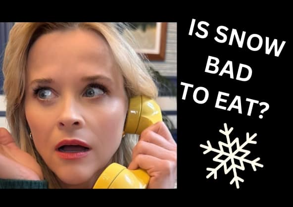 Is It Bad To Eat Snow Reese Witherspoon Controversy