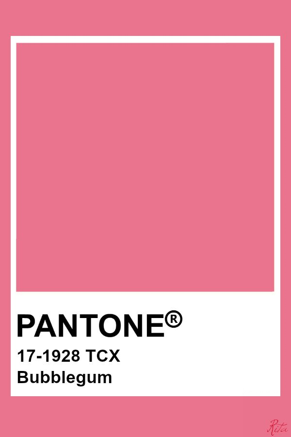 Pantone 17-1928 - Bubblegum