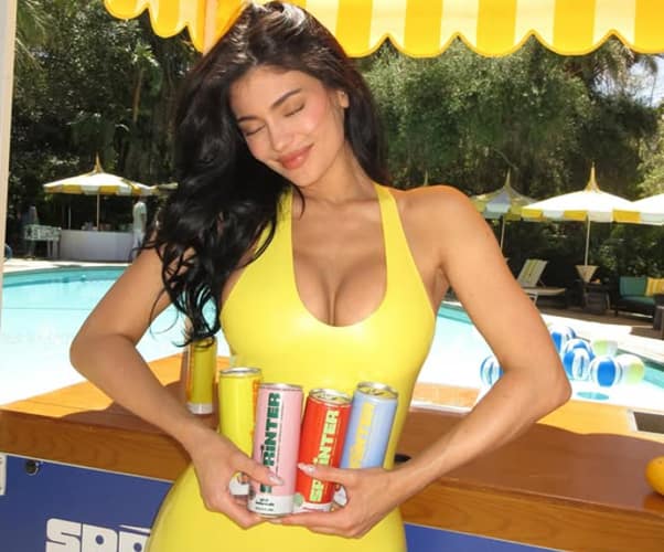 Kylie Jenner New Sprinter Soda Vodka Flavors