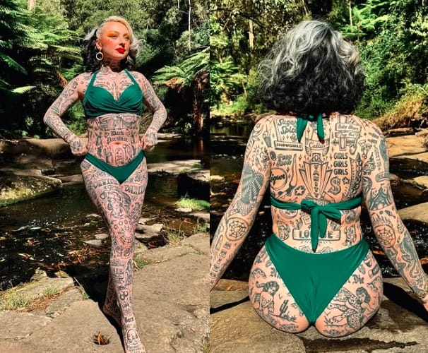 Influencer Blue Valentine Spends $33K on 250 Tattoos—and She's Not Done Yet