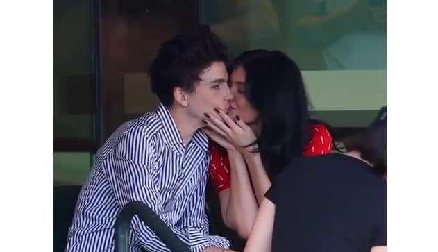 Kylie Jenner and Timothée Chalamet’s Romantic Courtside Moment