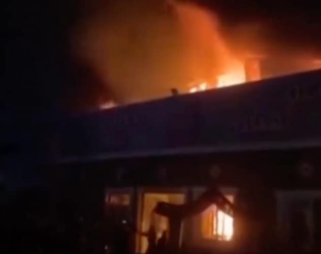 iraq wedding fire