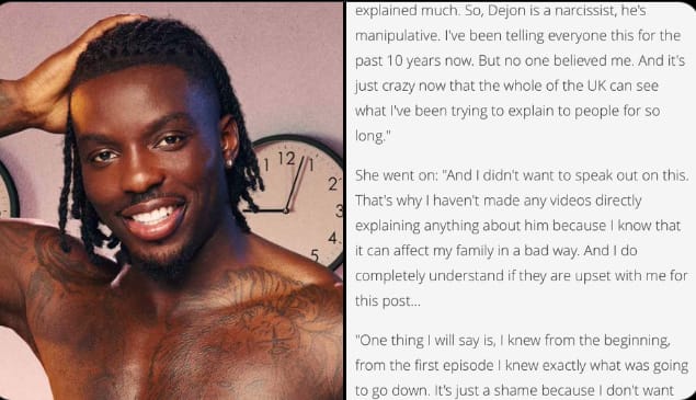 Dejon’s Family Drama Unfolds as Sister Speaks Out on TikTok