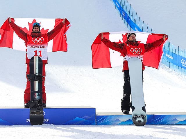Mark McMorris and Max Parrot