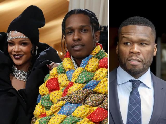 50 Cent Defends A$AP Rocky’s Innocence as Rihanna and Rocky Dine After Court
