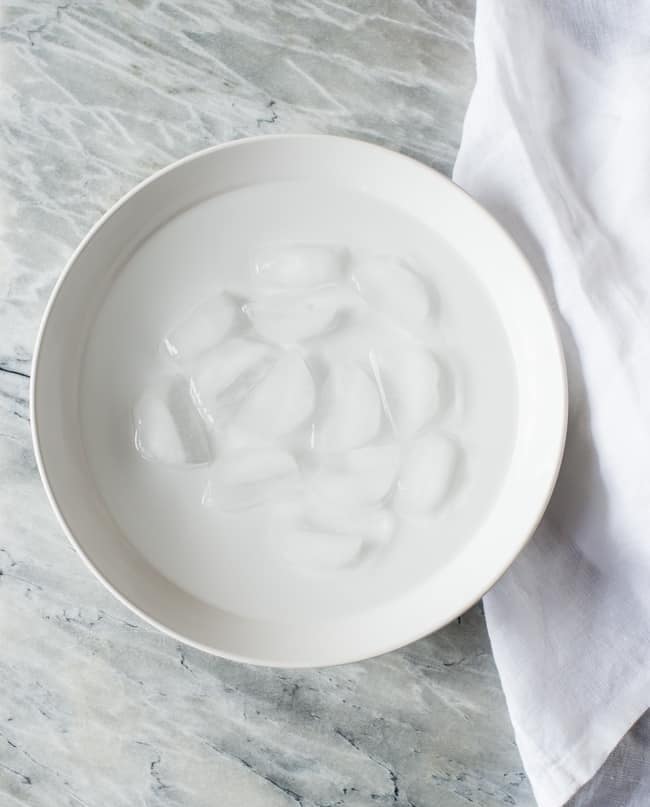 Celebrity Beauty Secrets Ice-Cold Water