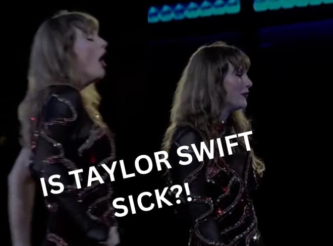 Ia Taylor Swift OK? Singer Seen Coughing On Tour Alleged