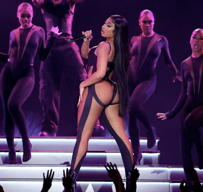 Megan The Stallion Performing at Billboard