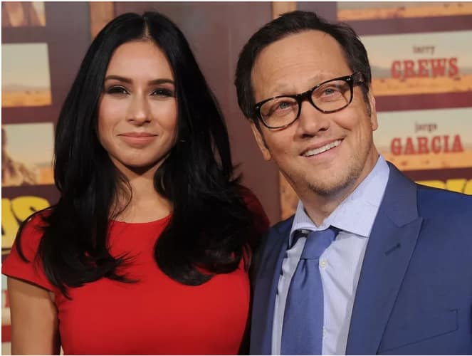 Rob Schneider’s wife files for divorce citing daughters’ safety