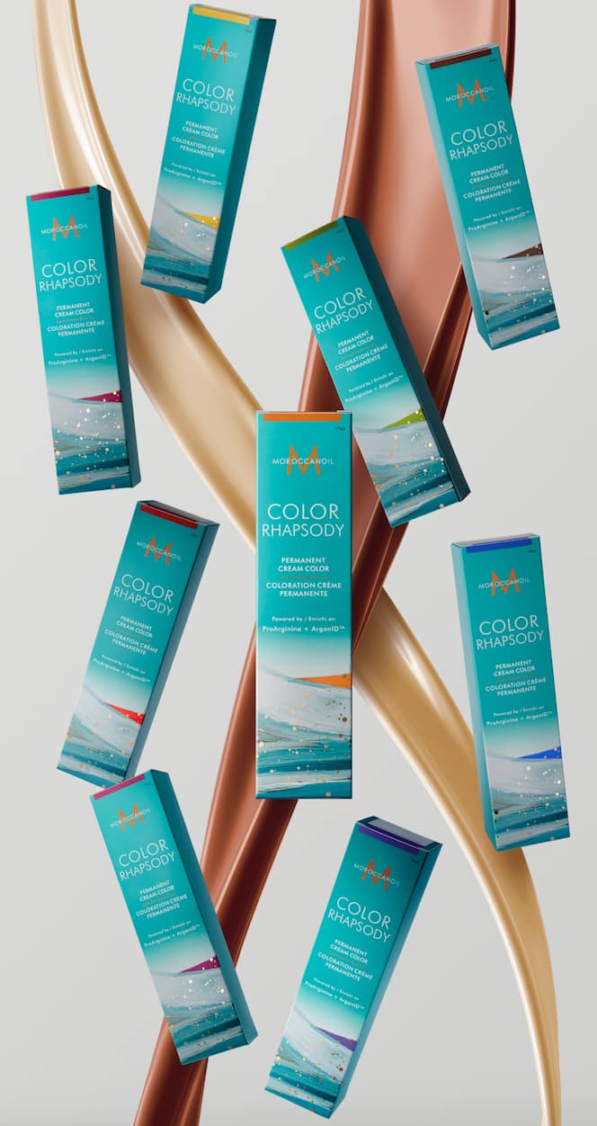 Moroccanoil Professional Haircolour Collection.