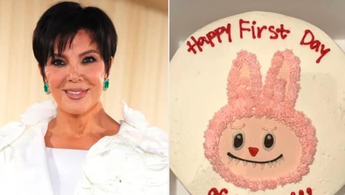 Kris Jenner Gifts Labubu Cakes to Her Grandkids for the First Day of School