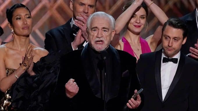 Brian Cox gives his Speech at the SAG Awards