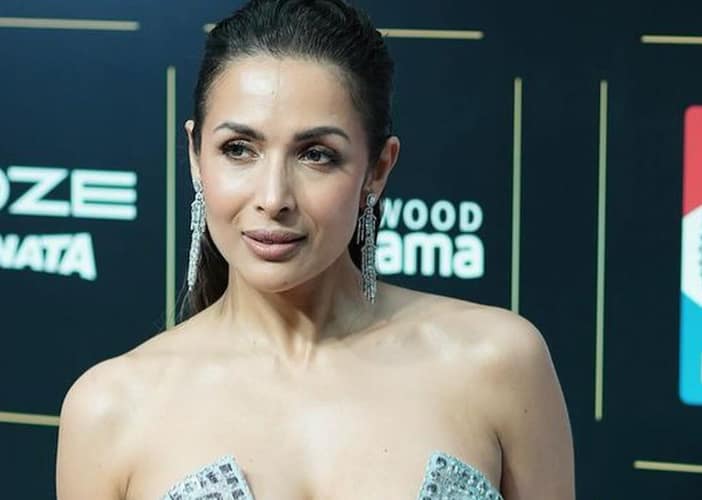 Malaika Arora Fashion Red Carpet Body-Hugging Gown