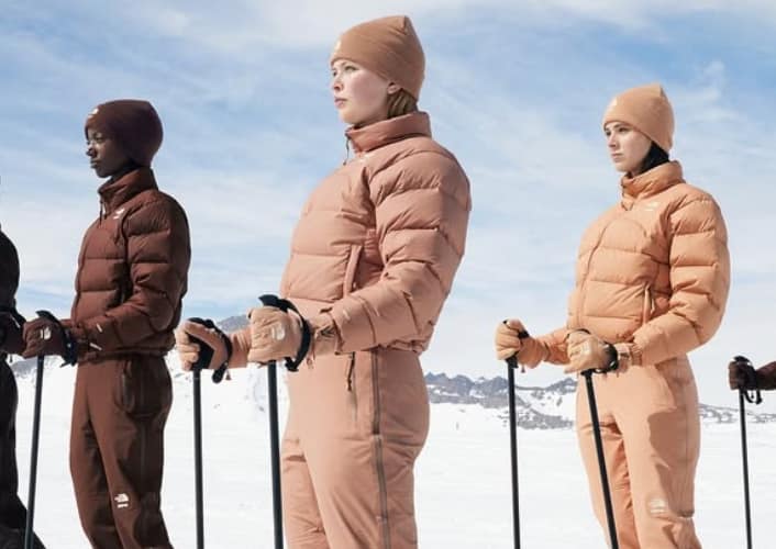 SKIMS North Face Collab Is Going Viral And Here's Why