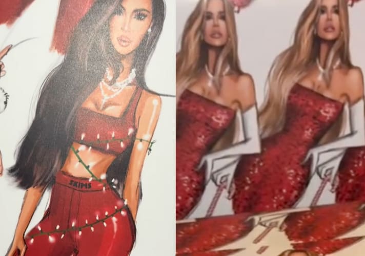 Kris Jenner Wrapping Paper Wins Christmas According To Kim Kardashian