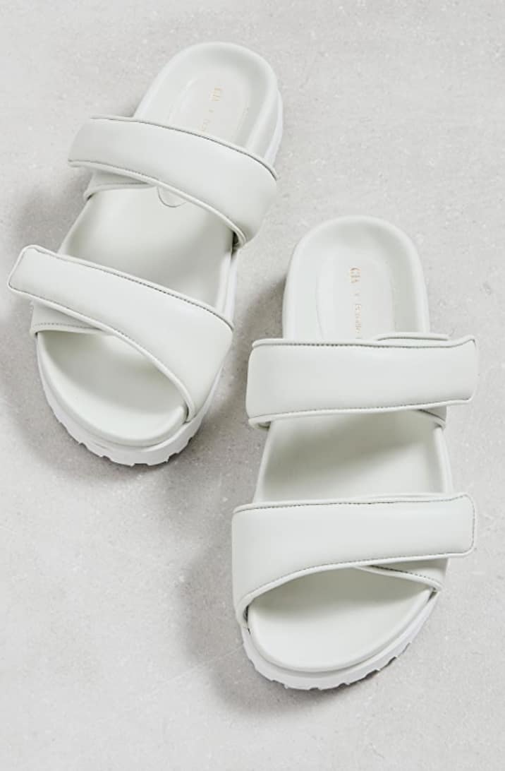 white slides