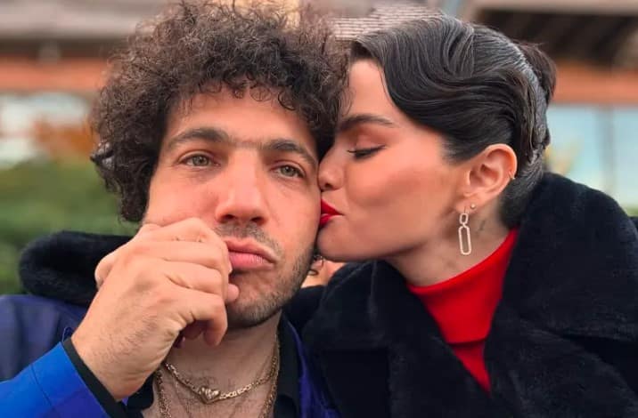 Selena Gomez and Benny Blanco Share a Sweet Kiss During Wedding Date Night