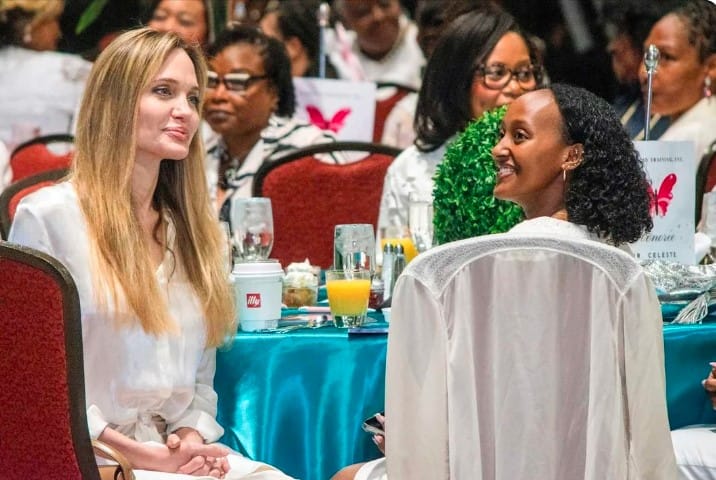 Angelina Jolie Supports Daughter Zahara at Alabama Event