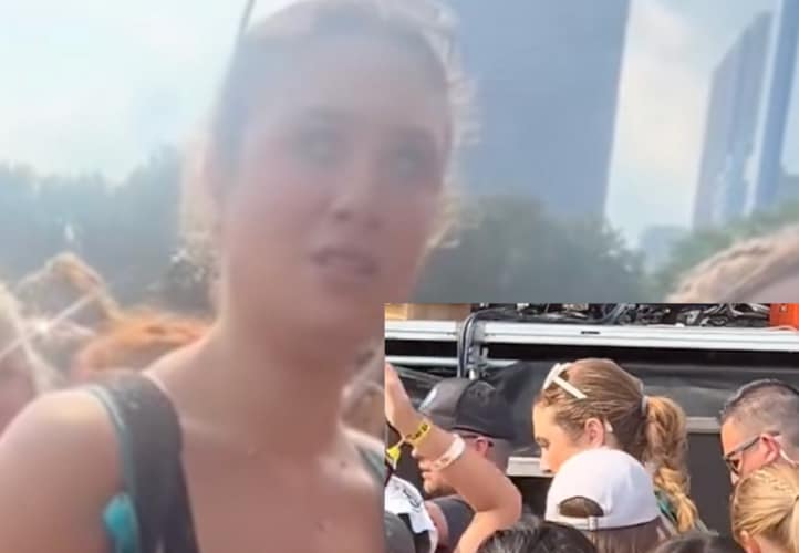 Lollapalooza Girl Peeing Video Kicked Out What Happened