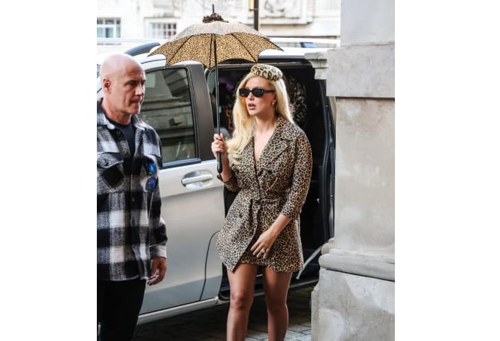 Millie Bobby Brown Turns Heads in Full Leopard Print Look on London Outing