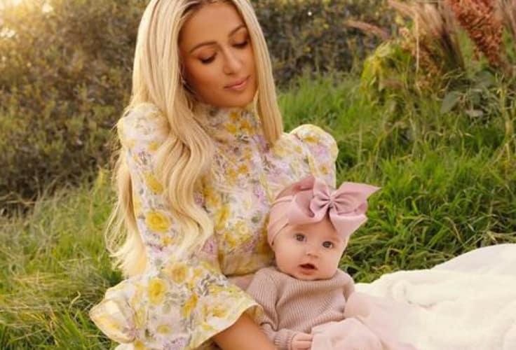 Paris Hilton Daughter Reveal On Instagram