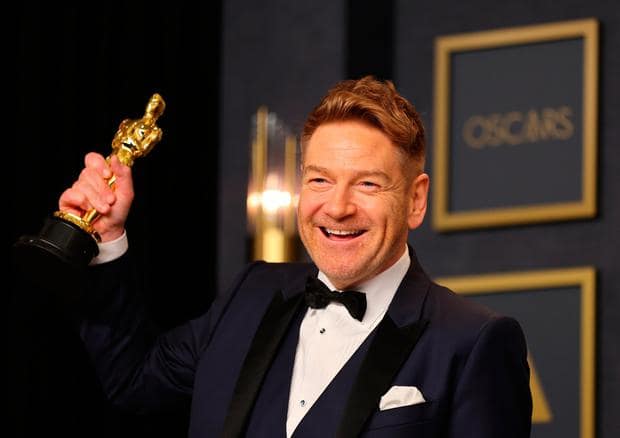 Kenneth Branagh at the Oscars.