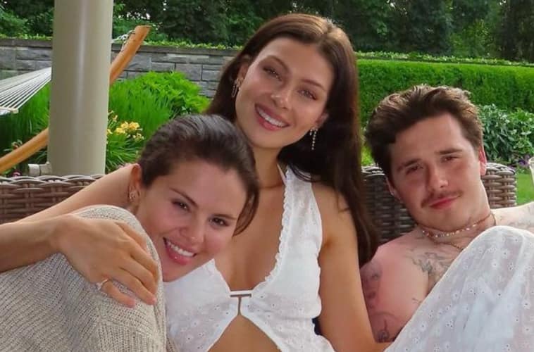 selena gomez brooklyn backham nicola peltz