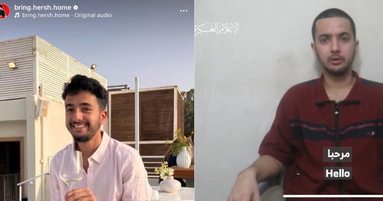 Hersch Hostage Hamas Video