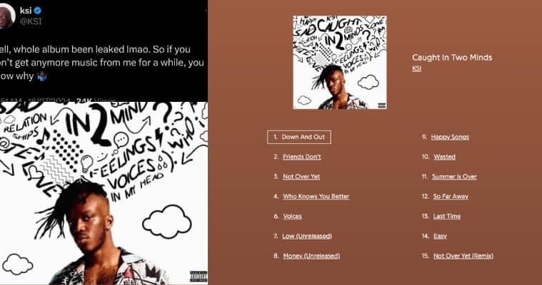 KSI Album Leaked Link