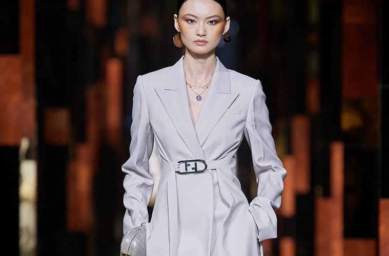 Fendi SS22 RTW Show Illustrates a Modernized Studio 54