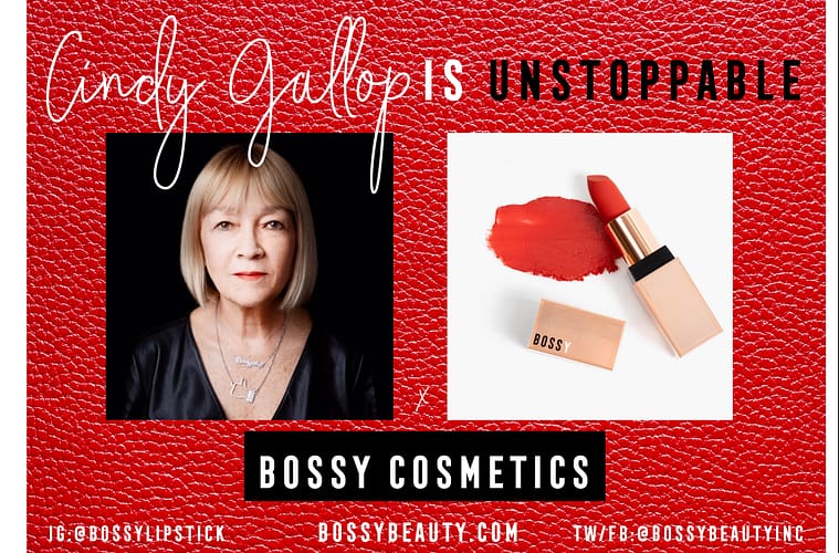 cindy gallop x bossy cosmetics