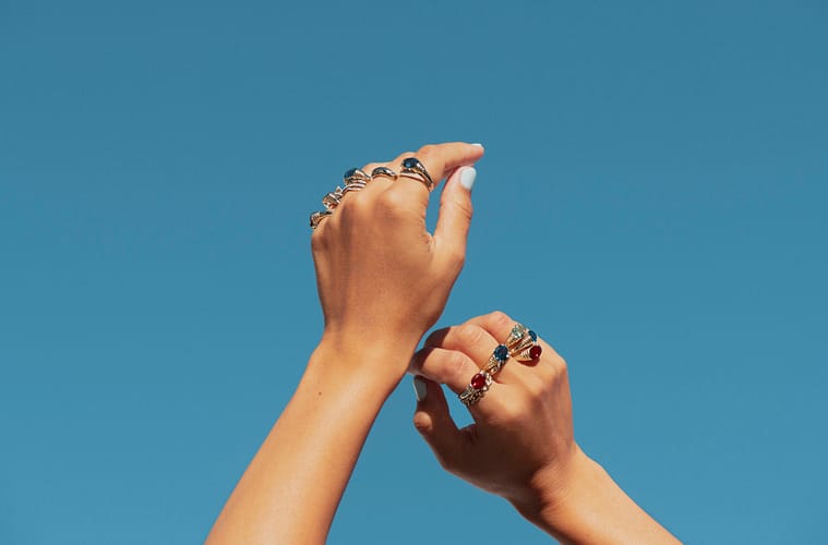 Mejuri and Marawa The Amazing releases a new Heirloom Ring