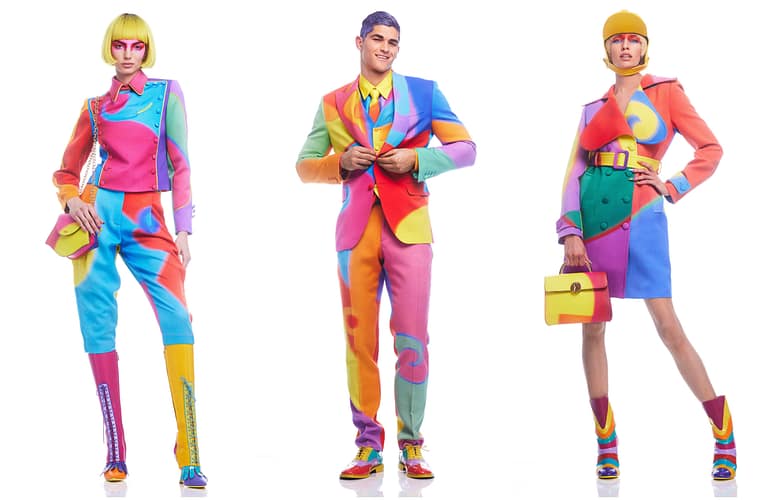 Moschino Pre-Fall 2022 Steps Into Sci-Fi 60s Mod