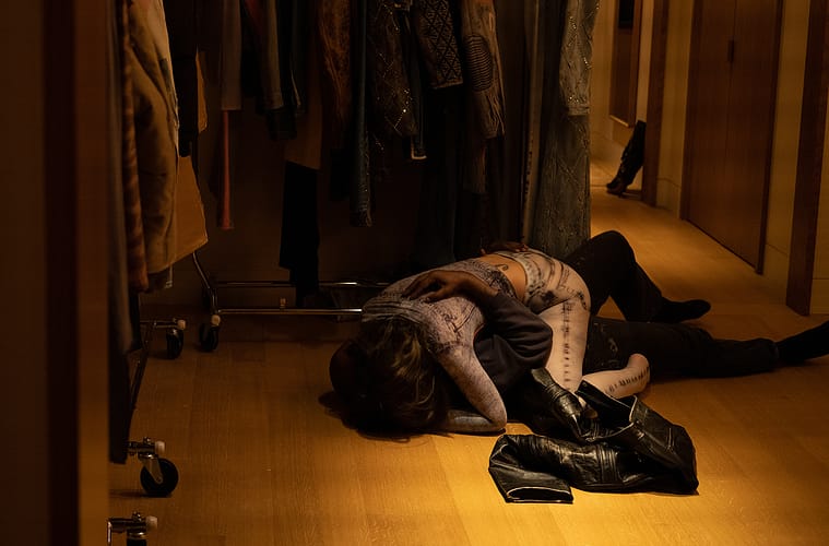 Julia Fox and Kanye West