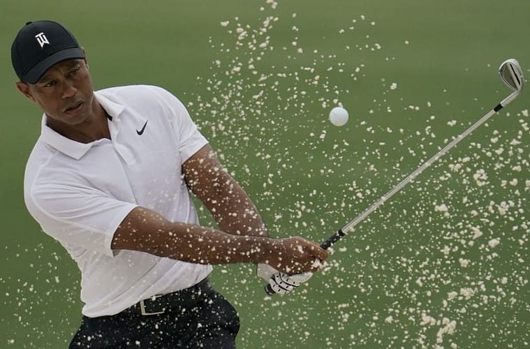 Tiger Woods Practices in August, Georgia For US Masters on Thursday April 7th 2022