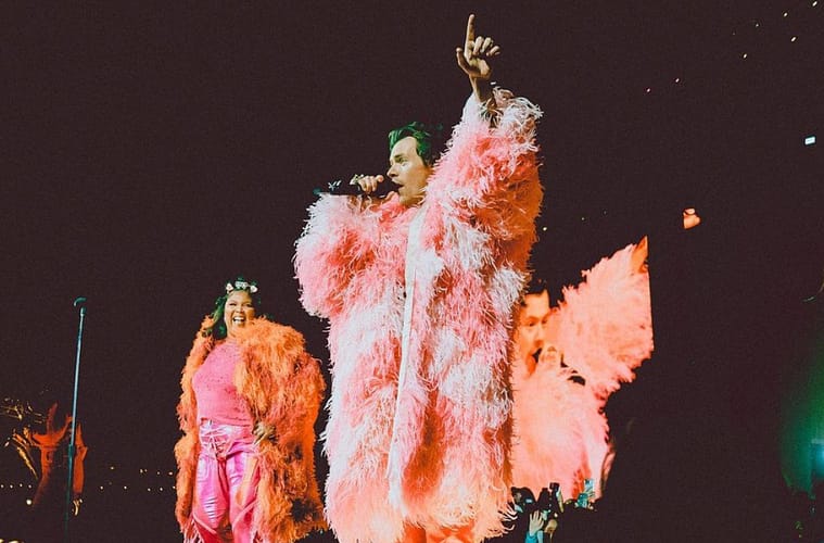 Harry Styles and Lizzo