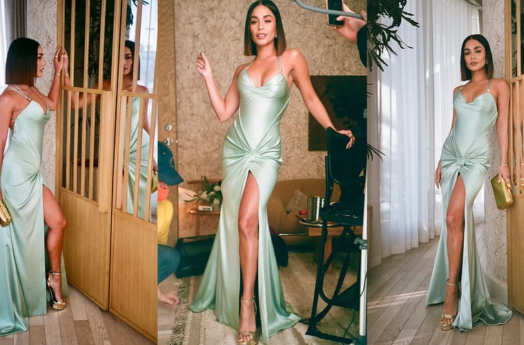 Vanessa Hudgens Gave the SAG Awards Its Couture Moment in Versace