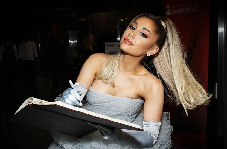Ariana Grande at Grammys