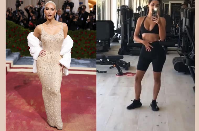 kim kardashian weight loss