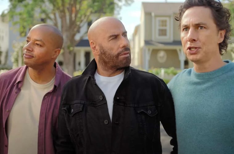 John Travolta super biowl ad