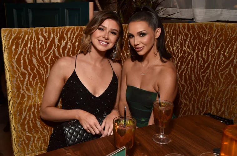 Raquel Leviss and Scheana Schay in Los Angeles, California.