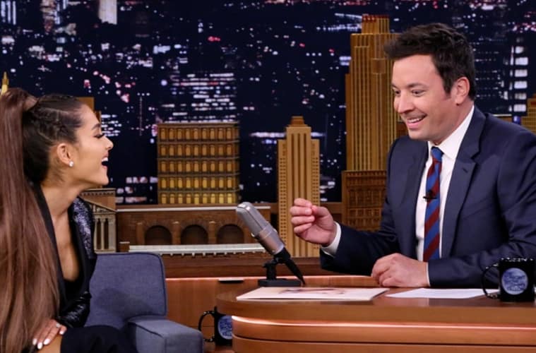ariana grande jimmy fallon
