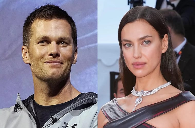 irina shaky & tom brady